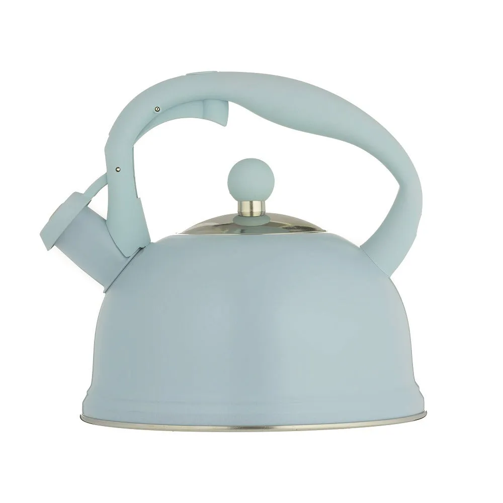 Typhoon Blue Stove Top Stainless Steel Kettle – 1.8L