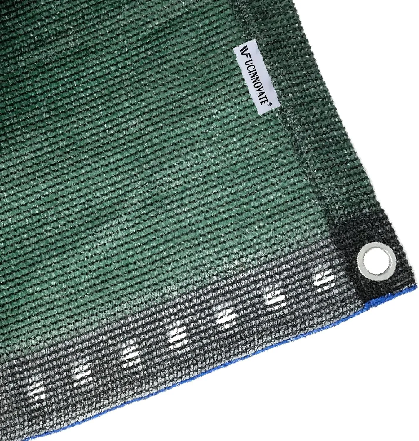 UCINNOVATE 6.5X10 ft Green Shade Cloth, 70% Sunscreen Fabric UV Resistant Mesh Shade Tarp for Heat Protection, Sunblock Plant Shade with Grommets, Sun Shade Net for Patio Greenhouse Fence Pergola
