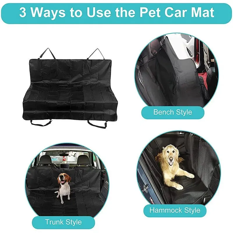 Ultimate Waterproof Dog Car Seat Cover – Durable, Non-Slip, and Easy to Clean