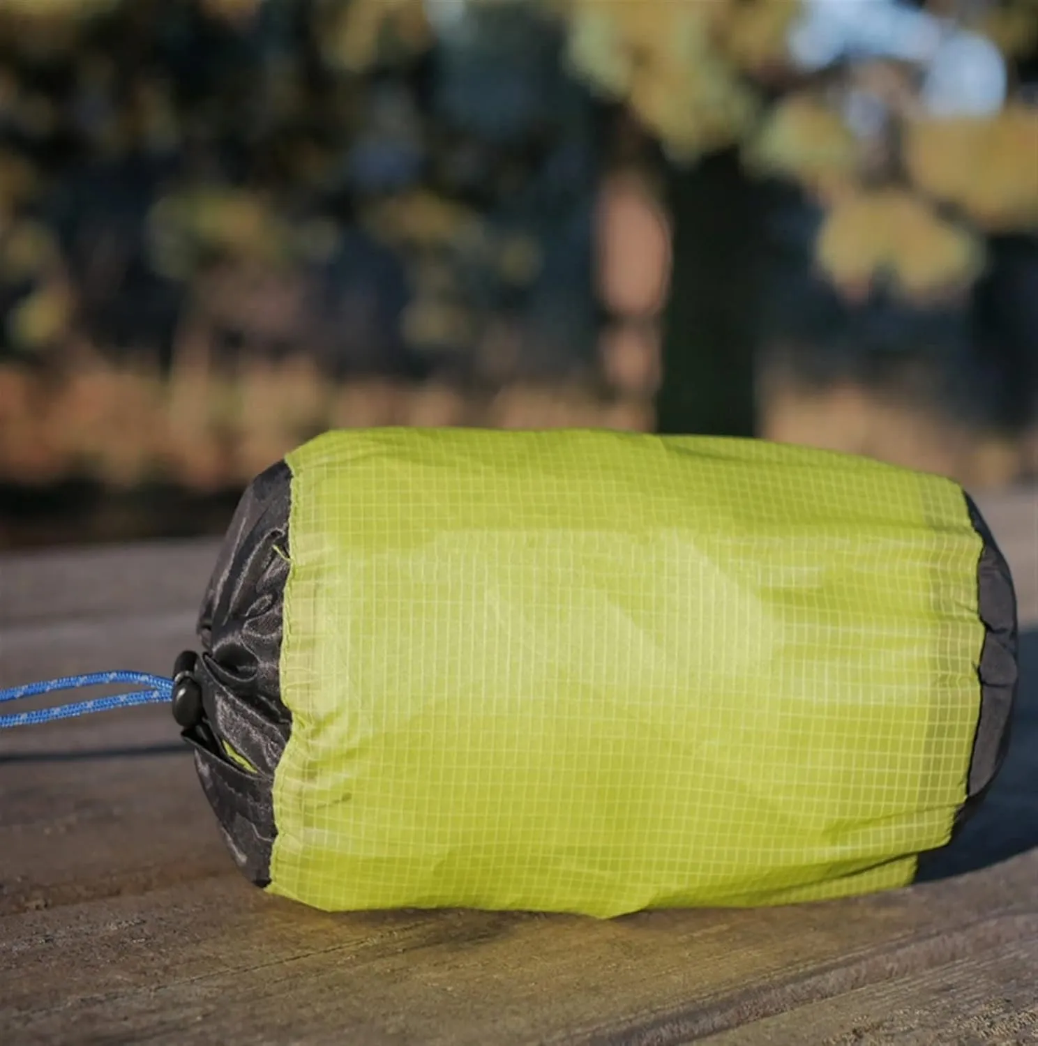 Ultralight Rain Jacket Single Person Hiking Cycling Raincoat Camping Poncho Mini Tarp Multifunction Sun Shelter Tarp (Color : 15D Khaki A, Size : A)