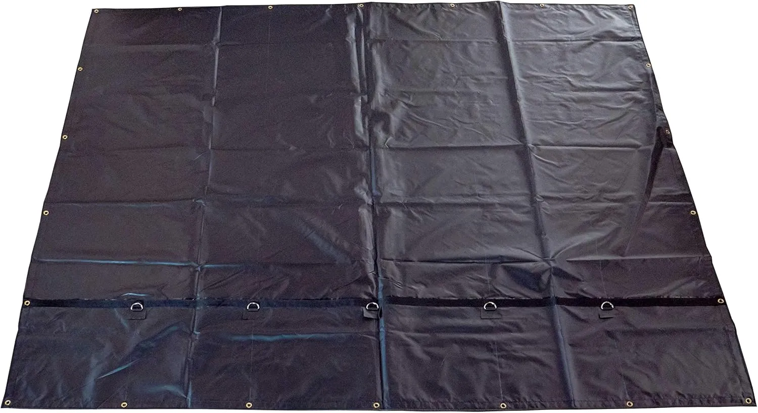 US Cargo Control Heavy-Duty Smoke Tarp - 10 Feet Long x 12 Feet Wide - Protects Your Cargo from Exhaust Smoke, Dirt, and Soot - 18 Ounce PVC-Coated Polyester - Durable Cargo Protection
