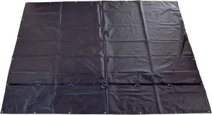 US Cargo Control Heavy-Duty Smoke Tarp - 10 Feet Long x 12 Feet Wide - Protects Your Cargo from Exhaust Smoke, Dirt, and Soot - 18 Ounce PVC-Coated Polyester - Durable Cargo Protection