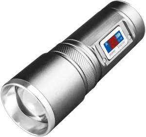 USB Rechargeable Flashlight, Pocket-Sized Small Led Flashlight, Super Bright Flashlight, Waterproof, Zoomable, 3 Modes for Hiking Camping Emergency