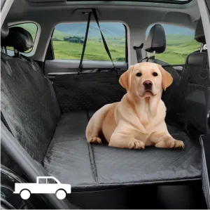 Vailge Truck Dog Car Seat Cover - Large Back Seat Extender, Waterproof Hammock, Non-Inflatable, Hard Bottom for Trucks (F150, RAM1500, Silverado, Sierra)