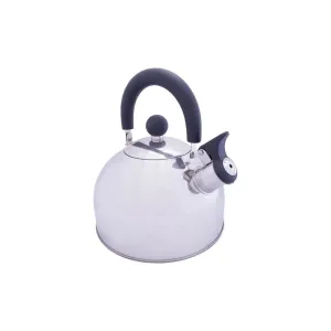 Vango 2L Stainless Steel kettle with folding handle 2.0L Silver