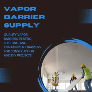 Vapor Barrier Supply - Silage Tarp Black/White Plastic Sheeting - 6 Mil - Heavy Duty Polyethylene Plastic Tarp for Silage Cover, Bunker Cover for Farming, Agriculture, Ground Covering (10' x 20')