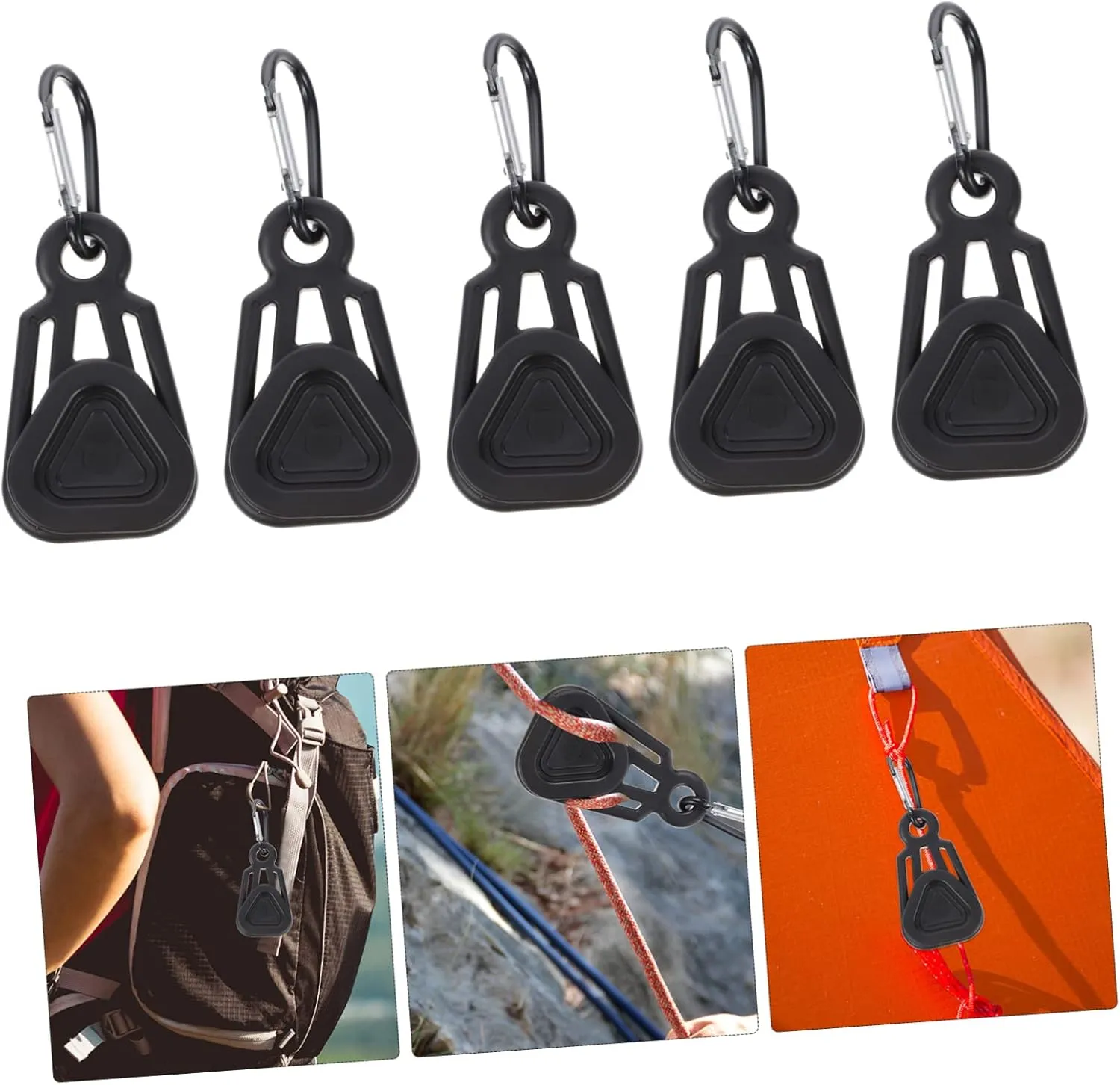 VICASKY Tent Clip Camp Clips Tent Snaps Hangers Shelter Tarp Clamp Portable for Pop up Tent Outdoor Canopy Tarps