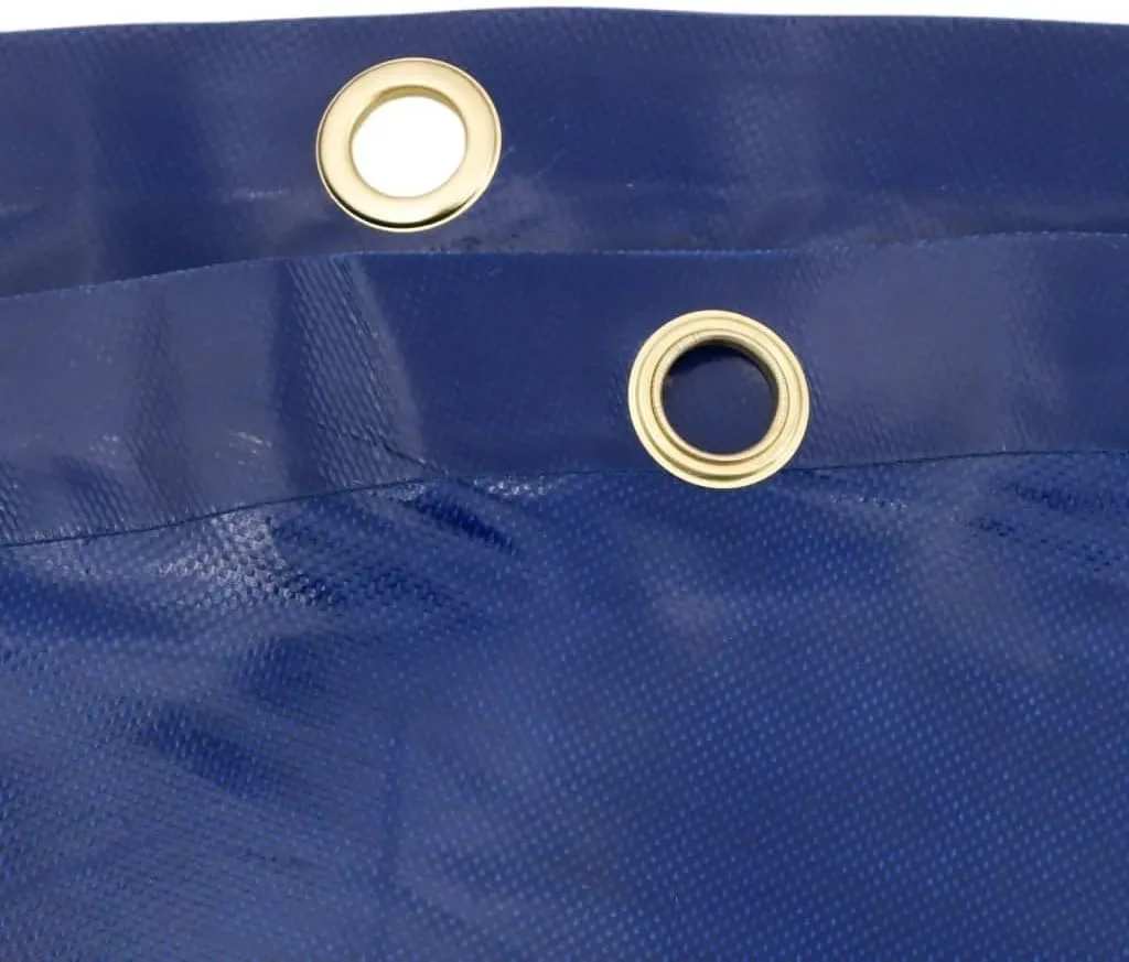 vidaXL Tarpaulin Blue 16.4x16.4' 7.11 oz/ft²