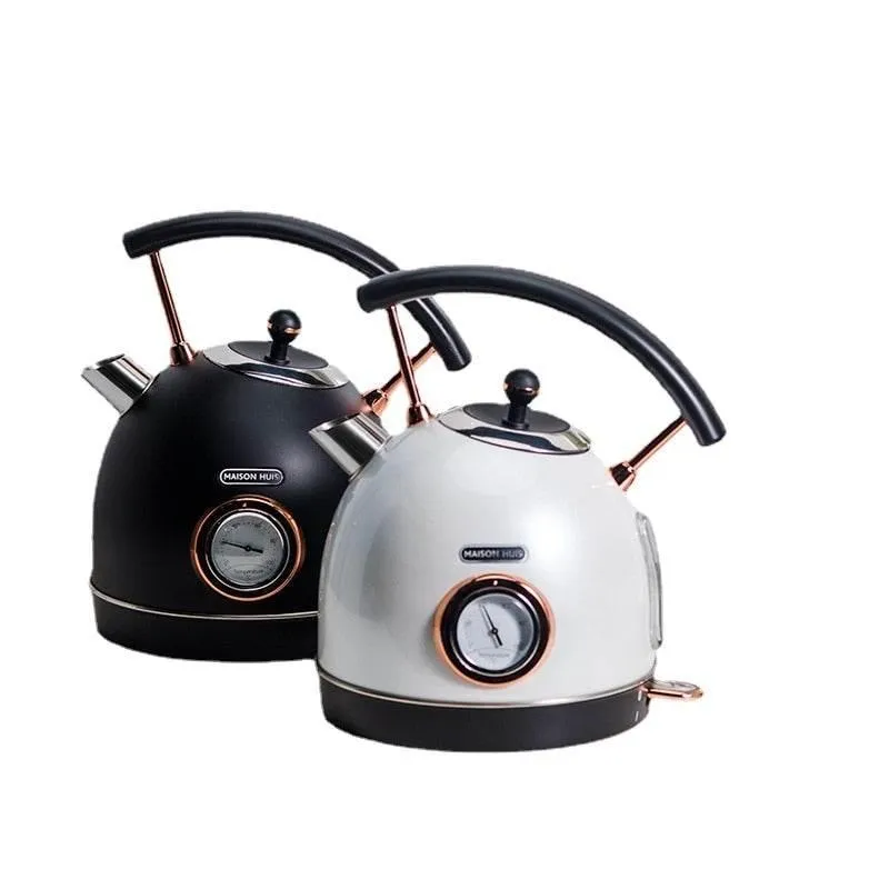 Vintage Electric Kettle Thermometer - Automatic Water Boiler