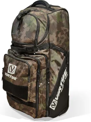 VIRTUE High Roller V4 Extra Large Travel Gear Bag with Rugged Wheels - 7000 Cubic Inch Storage Capacity