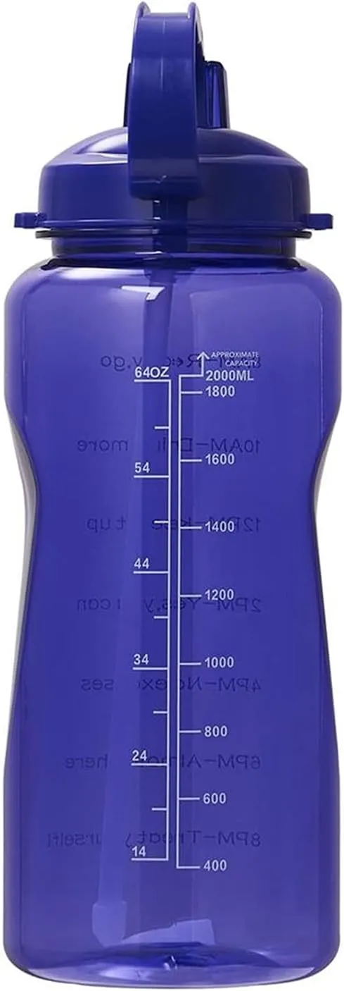 Water Bottle 2L Water Bottle Portable Lightweight Durable Large-capacity Leak-Proof Sport Water Cup For Outdoor Activities water bottle