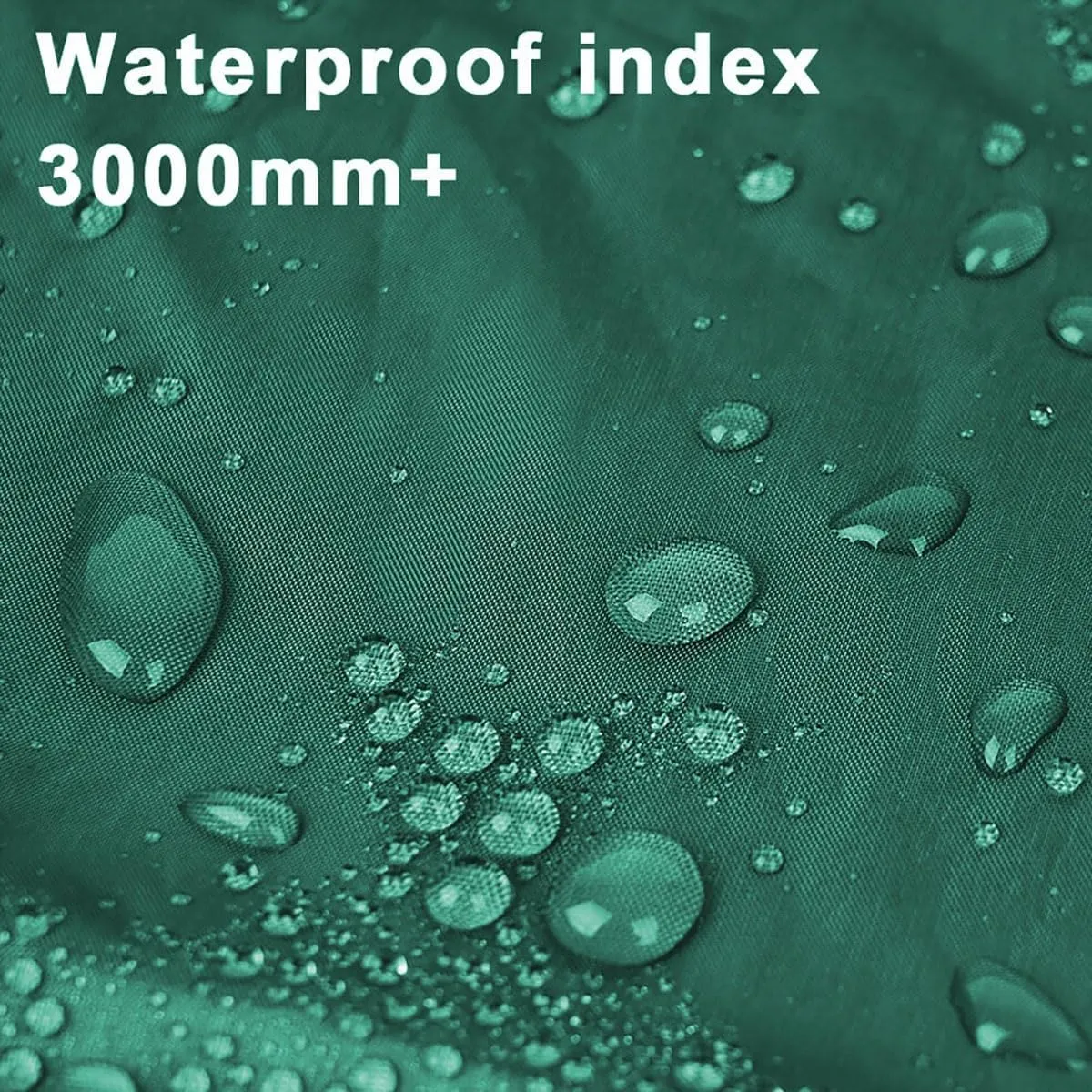 Waterproof Camping Tarp Sunshade UV Protection Lightweight Outdoor Adventure Hiking Camping Backpacking Picnic Tent Tarp(Green Set,3m x 5m)
