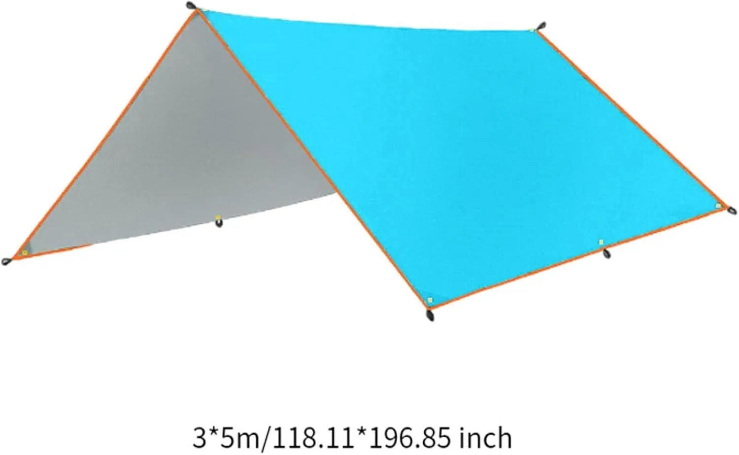 Waterproof Canopy Tarp for Camping and Outdoor Use