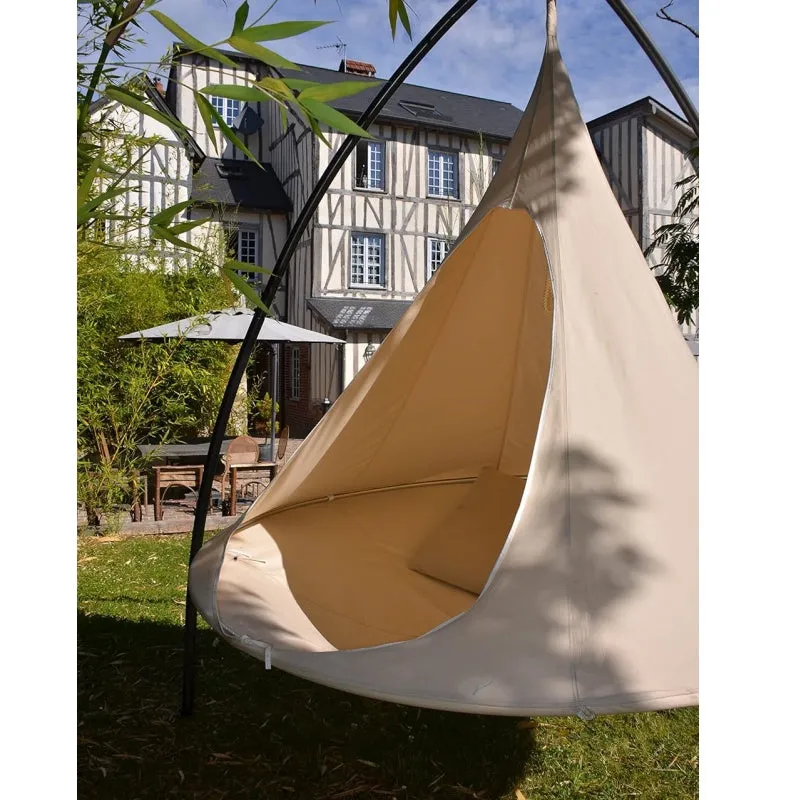Waterproof Double Swing Portable Hanging Chair Hammock, Aerial Tent Swing Outdoor Chair