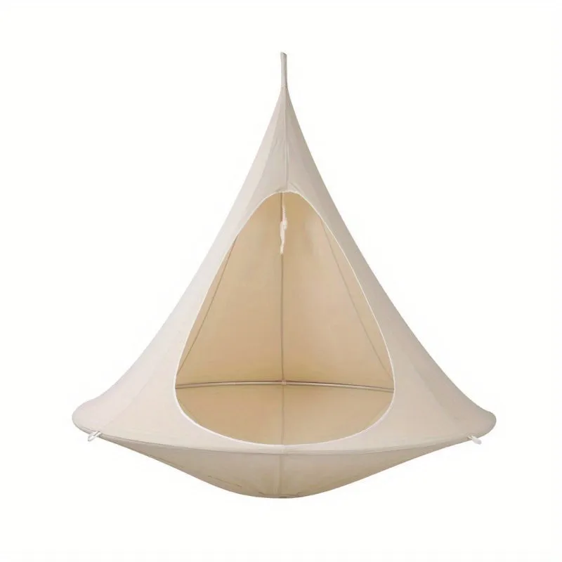 Waterproof Double Swing Portable Hanging Chair Hammock, Aerial Tent Swing Outdoor Chair