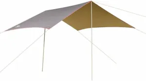 Waterproof Outdoor Awning Hammock Tarp Rain Fly Lightweight Camping Tent Sun Shelter for Tourism Hiking Beach Pergola(Color:Black)