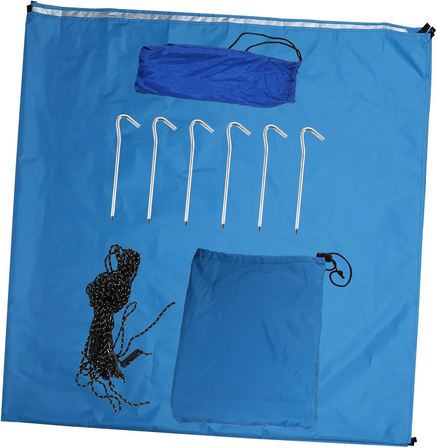 Waterproof Sun Shelter Tent Easy Folding Ground Cloth Perfect for Camping