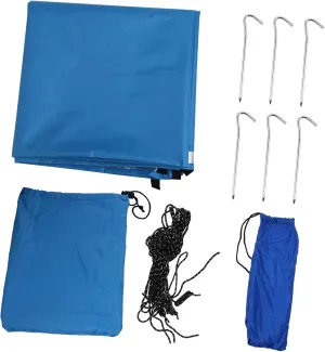 Waterproof Sun Shelter Tent Tarp Polyester Camping Shade Canopy 50% Shade Rate Hammock Camping