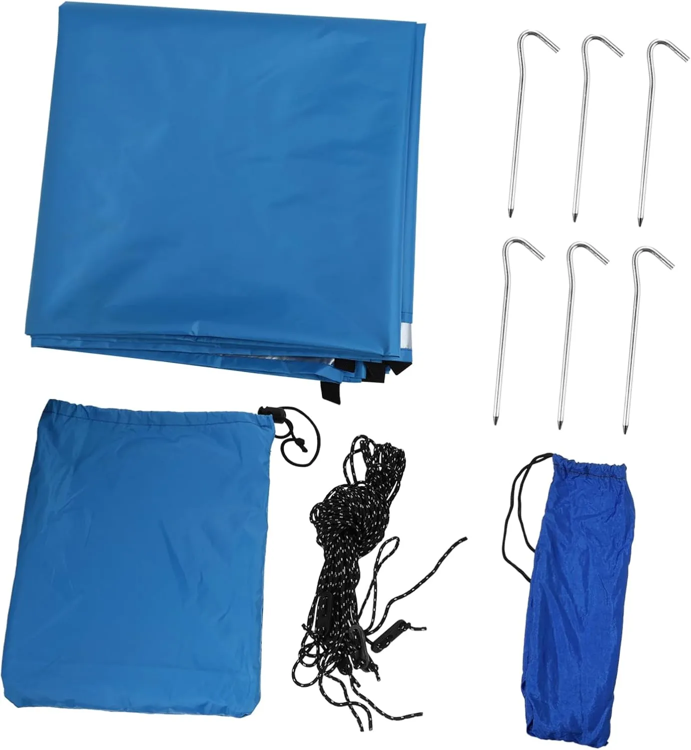 Waterproof Sun Shelter Tent Tarp Polyester Camping Shade Canopy 50% Shade Rate Hammock Camping