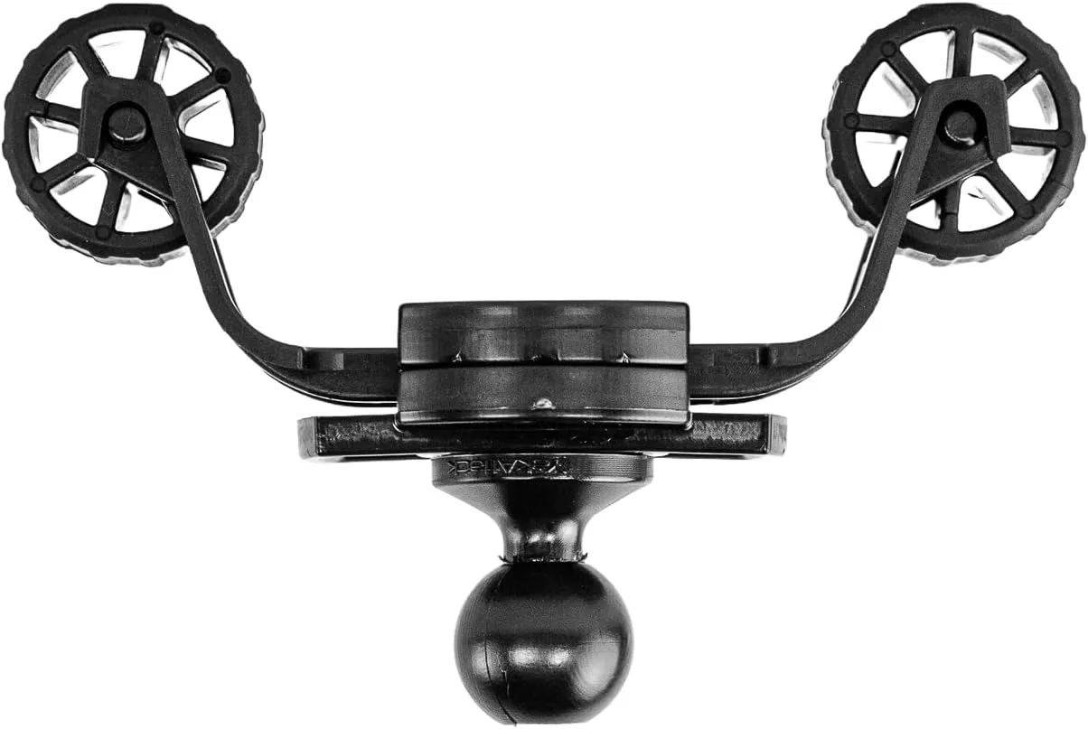 YakAttack RotoGrip Phone Holder Pro with LockNLoad Mount | Kayak Phone Mount for Fishing & Boating | One-Hand Operation | Fits iPhone 15 Pro Max, Galaxy S24 Ultra, Pixel 8 Pro | Made in USA