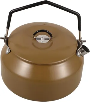 YARNOW Lightweight Outdoor Kettle Camping Tea Pot Portable Stovetop Stainless Steel Convenient Camping Gear