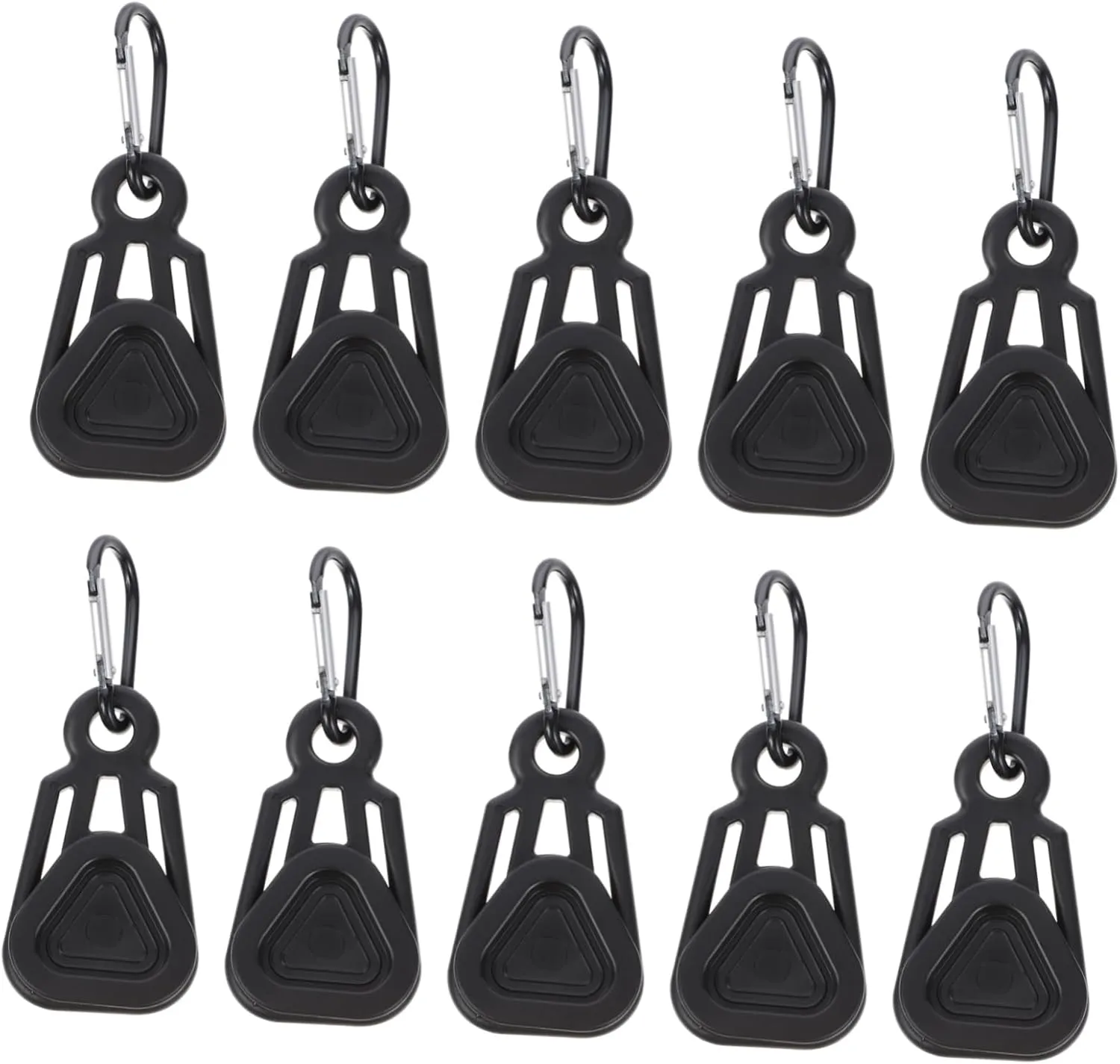 YARNOW Tent Clip Tarp Clips Clamps Camping Tarp Awning Cord for Tent Poles Ropes Canopy Clamps Tarp Accessories