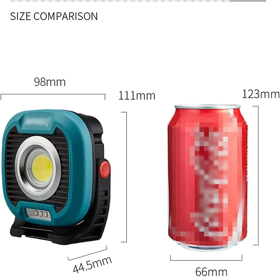 YYDS Camping Lights Magnetic Camping Light 4 Color Temperature Tent Light Rechargeable Outdoor Lighting Long Battery Life Camping Lantern (Color : Red)